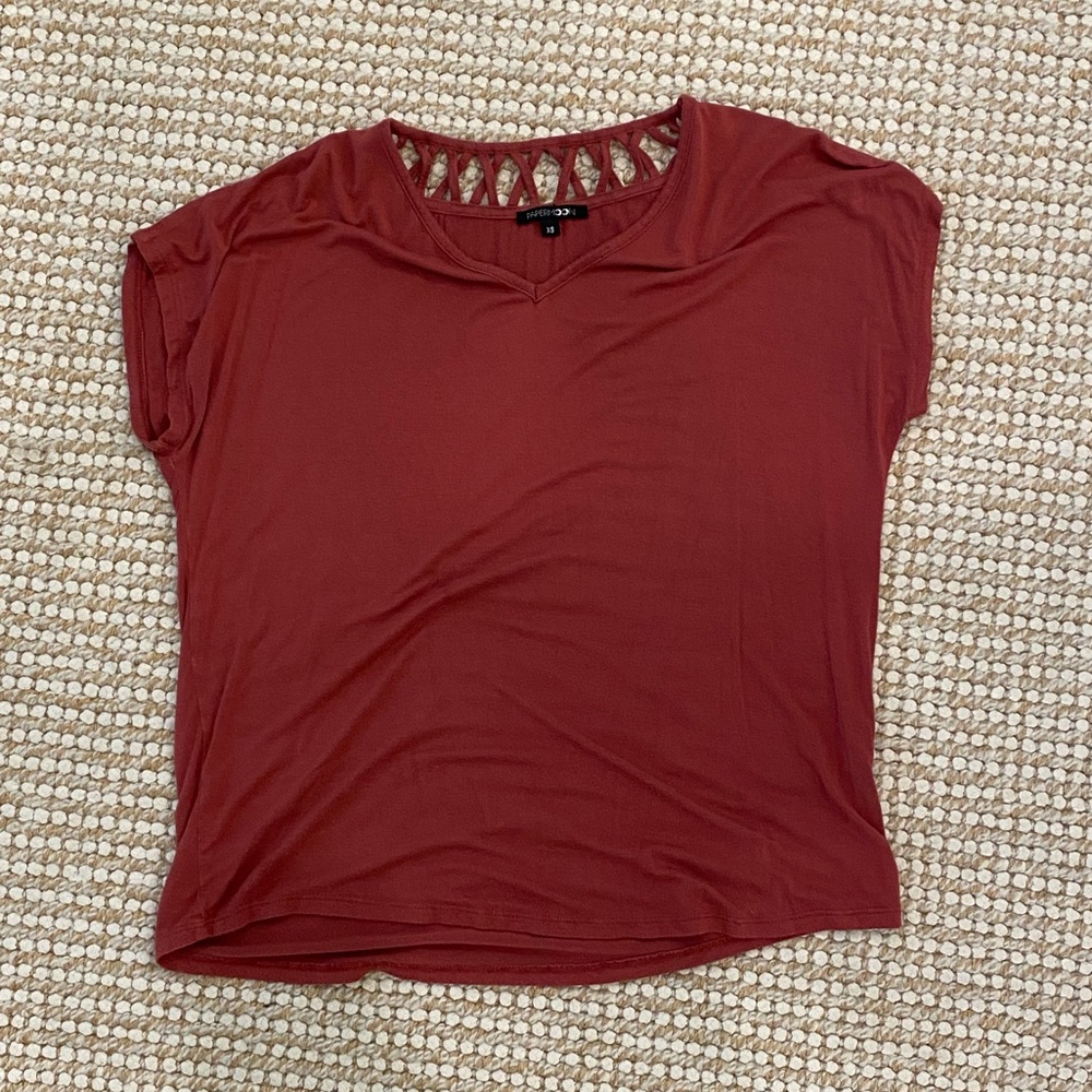 Red shirt
